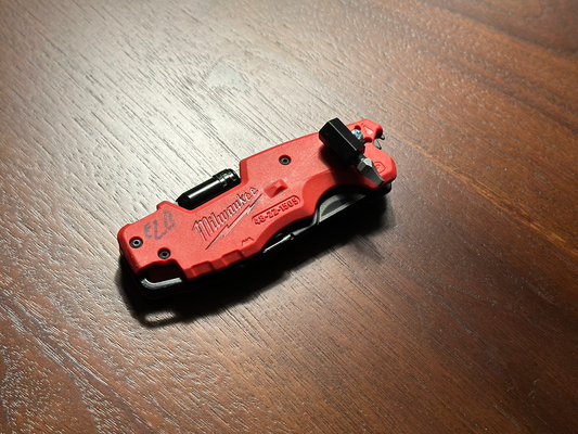 milwaukee hızlı geri bit kulp destek mod by köpek kutusu oyuncusu araçlar el edc dewalt ryobi bıçak kutu kesici jilet 3d print model - Mito3D