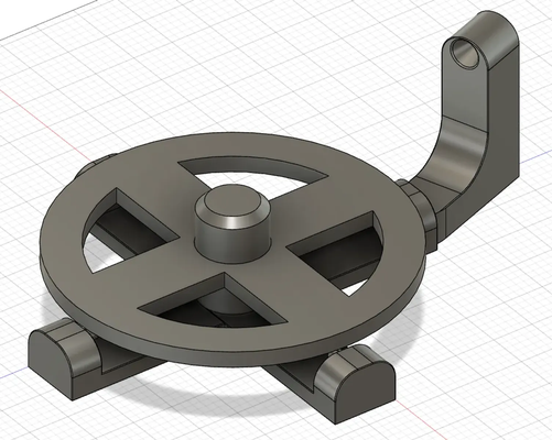 porta bobinas plano reverter bowden adaptador by rincewind76 3d impressora acessórios 3d print model - Mito3D