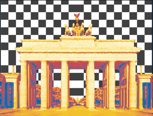 şapka dövmesi brandenburg tor kapı by a paeselt sanat 2d brandenburgertor berlin almanya deutschland 3d print model - Mito3D