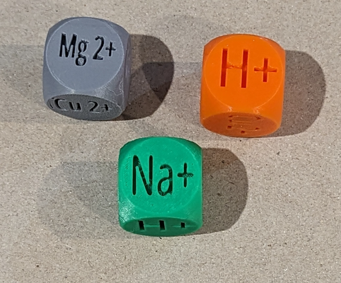 cation dice by atshd4 education chemistry ion ionic science 3d print model - Mito3D