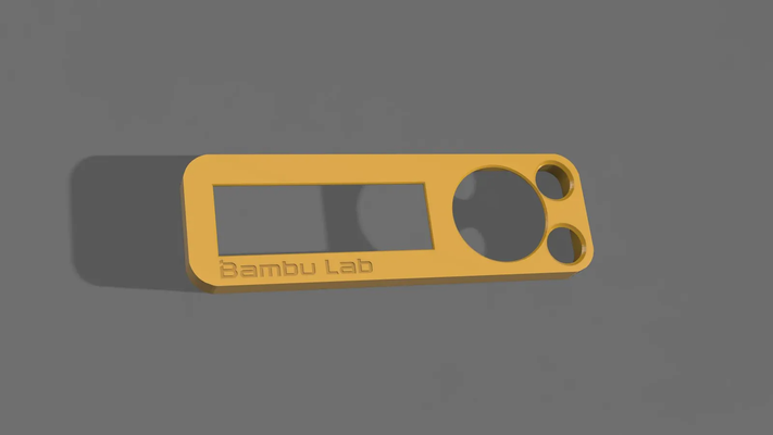 remix p1p bildschirm schutz neu gemischt by restauriertoctor 3d drucker teile bambu bambulab 3d print model - Mito3D