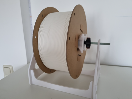 filament abroller grieß zusammenbauen by andy 3d drucker zubehör spulenhalter spule abwickler rollenhalter spule pastamatisch spoolwinder 3d print model - Mito3D