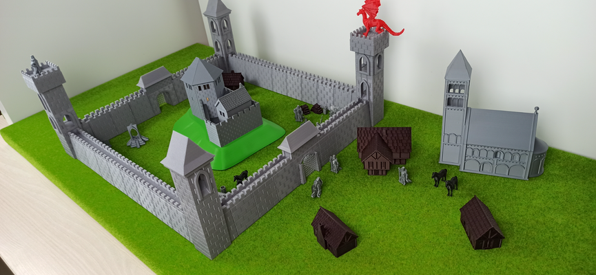 modular castelo by brinquedos jogos brinquedo 3d print model - Mito3D