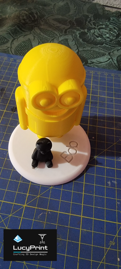 esbirro beto osito peluche oso by lucyprint miniaturas baer secuaces 3d print model - Mito3D