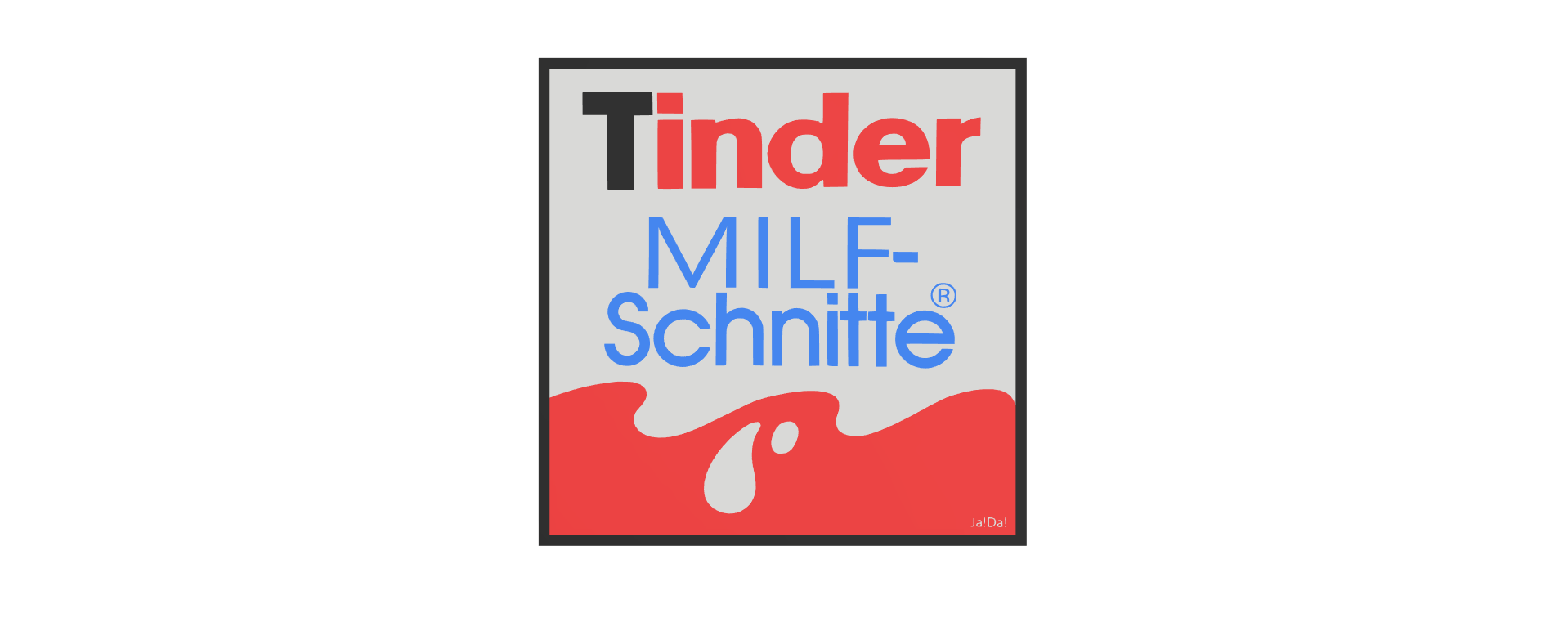 tinder milf schnitte led leuchtkasten by klauskolbe007 kunst zeichen logos milf freundlicher schokolade licht bar lampe überraschung 3D print model - Mito3D