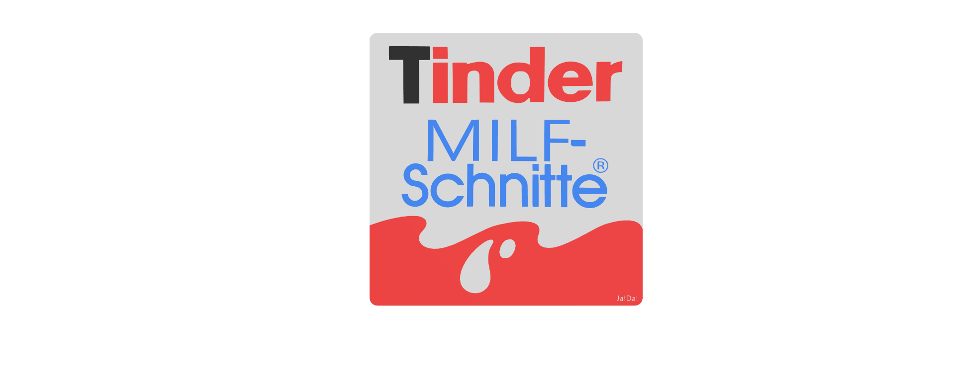 tinder milf schnitte aimant logo by klauskolbe007 art panneaux logos coupes gentil chocolat oeuf surprise 3D print model - Mito3D