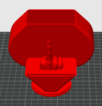 komisch san valentinstag medio cuore by abonnieren kunst modelle valentino herz überraschung amore liebe fick finger 3d print model - Mito3D