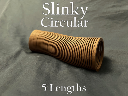 circolare slinky by jpbruce giocattoli giochi agitarsi giocattolo 3d print model - Mito3D