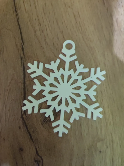4 snowflakes by womacka kunst modelle schneeflocke weihnachten weihnachtsbaum winter 3d print model - Mito3D