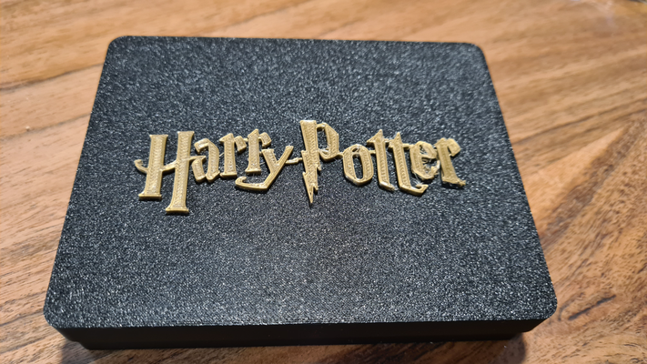harry potter uno case by gizmofactory toys & games unocardbox harrypotter 3d print model - Mito3D