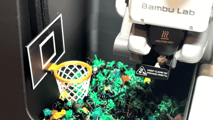 poop schießen basketball tor bambu labore a1 by woodcreationz spielzeuge spiele korb ball spaß komisch to behälter zubehör zubehörteil abfall 3d print model - Mito3D