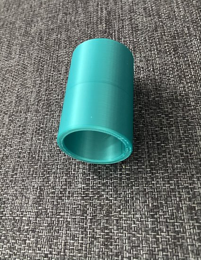 pvc pipe 1 to 75 adapter remixed by 3dprinted household garden connector tube 1inch coupling 3d print model - Mito3D