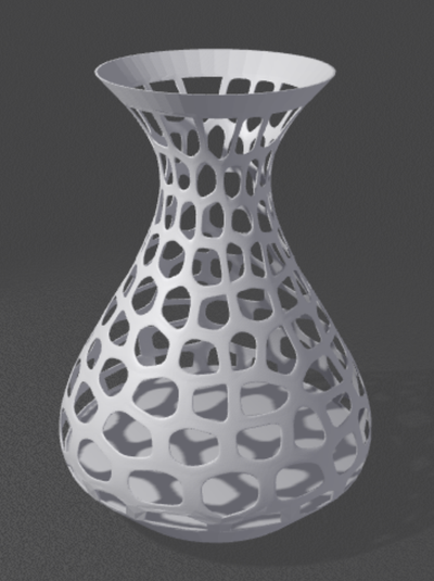 voronoi vase by xchris generative 3d model my 3d print model - Mito3D