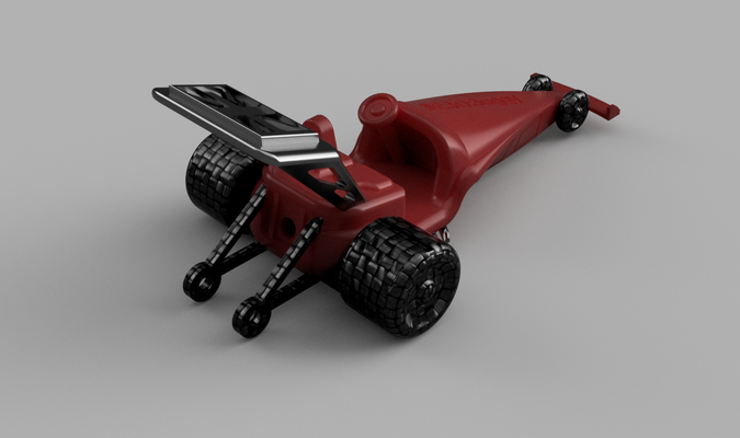 3052 e3dbuggydragster by ljhtom javier hernando hobby & diy vehicles dragster e3dbuggy 3d print model - Mito3D