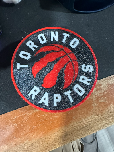 toronto raptors bardak altlığı by jweldridge04 3d yazıcı aksesuarlar nba 3d print model - Mito3D