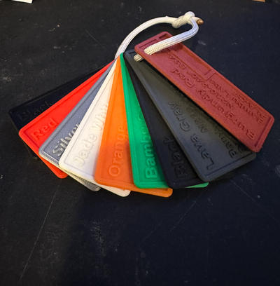 bambu lab filament swatches by fusion94 3d printer test models swatch bambulab 3d print model - Mito3D