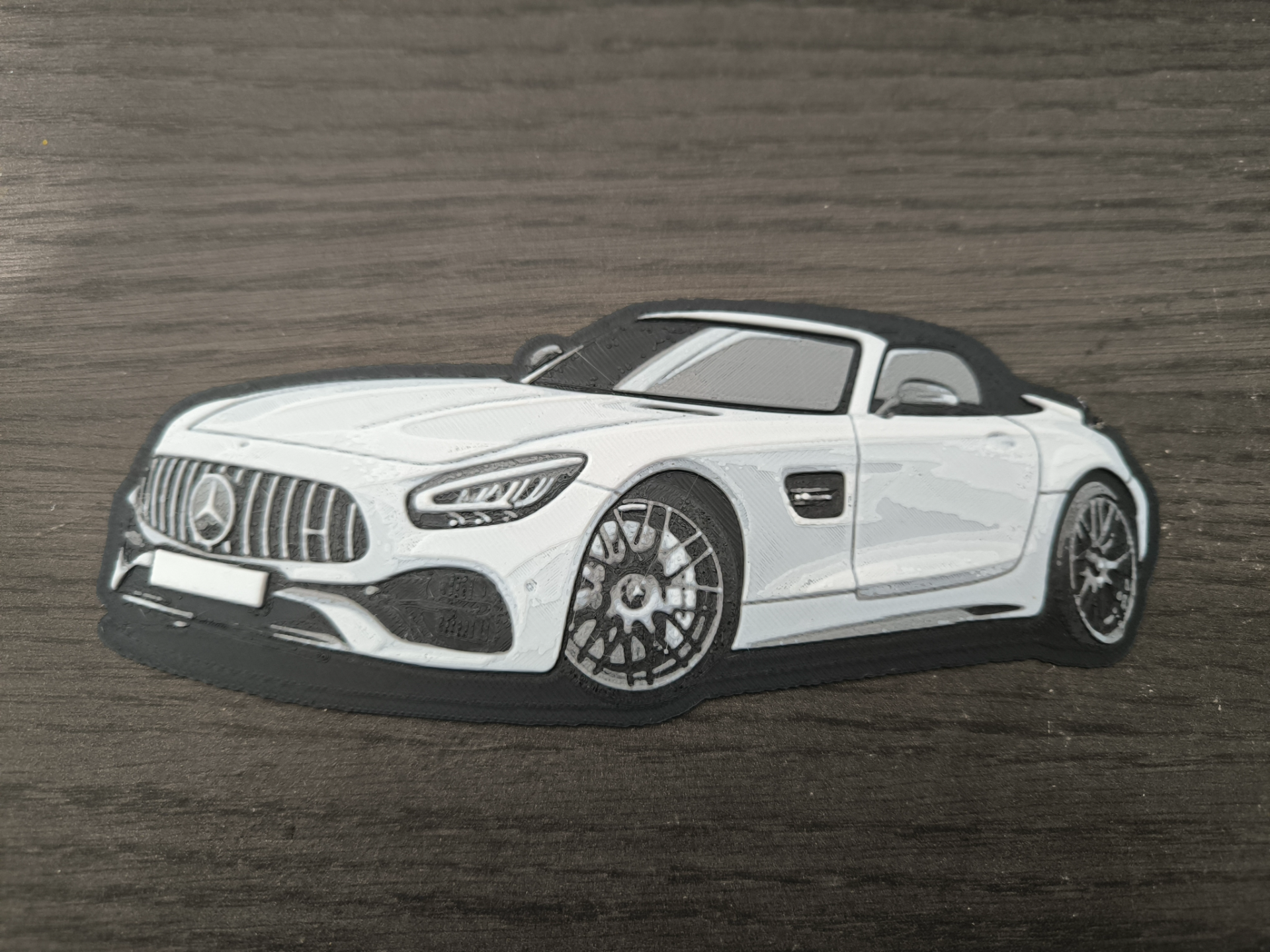 mercedes benz amg gt şapka dövmesi by avcıabcz sanat 2d araç araba mercedes 3D print model - Mito3D