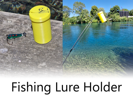 fishing lure holder by rockettree hobby & diy sport outdoors container 3d print model - Mito3D