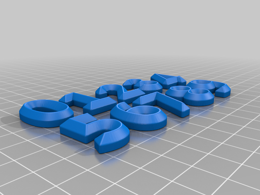 numbers by toxvaerd art 2d 3dnumbers learning openrc school 3d print model - Mito3D
