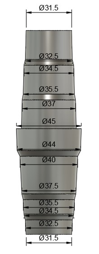 universal staubsauger schlauch adapter konverter vakuum reiniger schlauch by gare sb hobby diy 3d print model - Mito3D