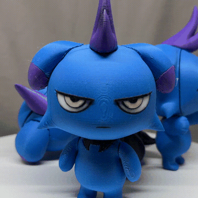 deprimido nendoroid estilo mini figure by ts makers juguetes juegos caracteres camarada mundo pal esclavo juguete miniatura vídeo juego azar pc escritorio articulado placa frontal lindo memes 3d print model - Mito3D