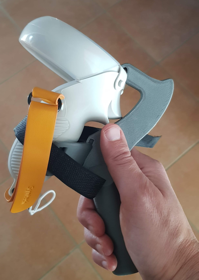 tavolo tennis racchetta meta ricerca 2 by luke3d giocattoli giochi quest2 undici vr auricolare controller occhio oculusquest2 3d print model - Mito3D