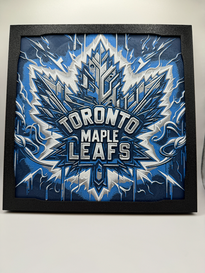 toronto akçaağaç yapraklar şapka dövmesi logo by kanadalı oyuncu üretken 3d model taş ocağı nhl hokey kanada 3d print model - Mito3D