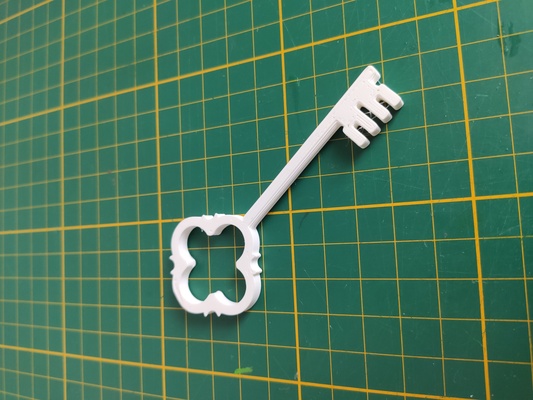 old medieval key by sevro props & cosplays oldkey 3d print model - Mito3D