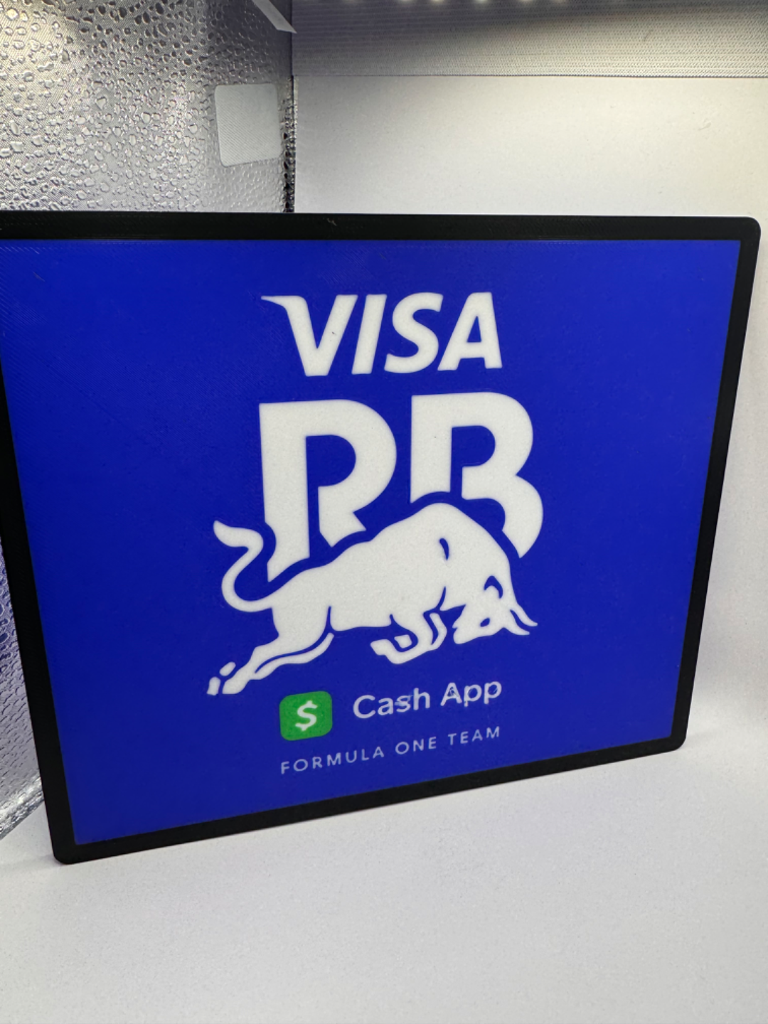 visa denaro contante app rb lightbox by libertà 3d stampe arte segni loghi redbull rosso toro corsa formula 1 f1 fia freedom3dprints 3D print model - Mito3D