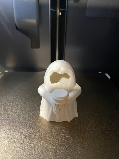 spooky coffee ghost shared by cesar pacheco art sculptures halloween halloweendecoration 3d print model - Mito3D