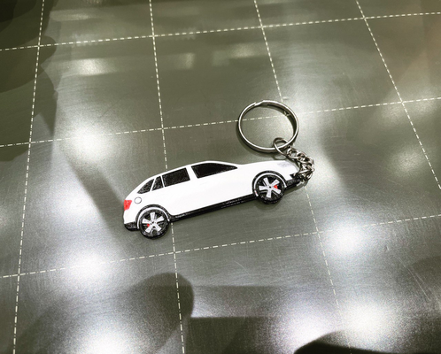 keychain skoda rapid scout by petrlaszlo art signs & logos skodarapid multicolor 3d print model - Mito3D