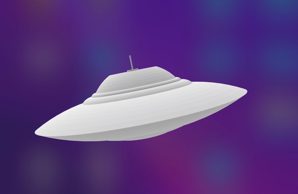 ufo by georged 3d drucker prüfung modelle 3d print model - Mito3D