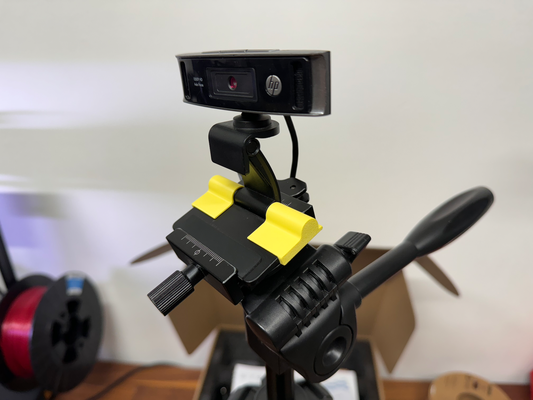 hp webcam hd 4310 - arca swiss adapter by zemistr hobby & diy arcaswiss mount mounting bracket 3d print model - Mito3D