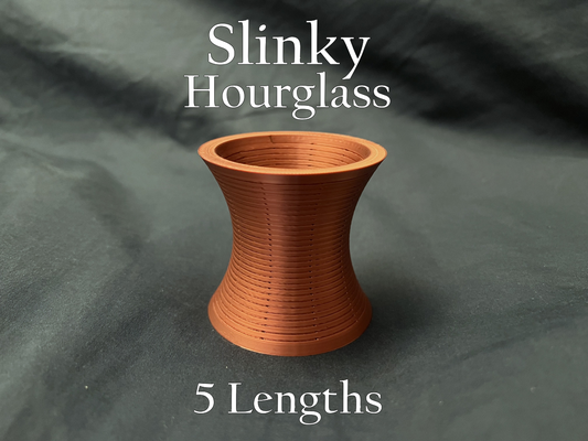 clessidra slinky by jpbruce giocattoli giochi agitarsi giocattolo 3d print model - Mito3D