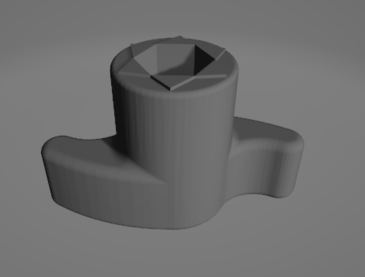 hand bisschen treiber neu gemischt by verschmelzung wiz werkzeuge bohren bits gehaltenen werkzeug finger halter unterstützung zubehörteil 3d print model - Mito3D