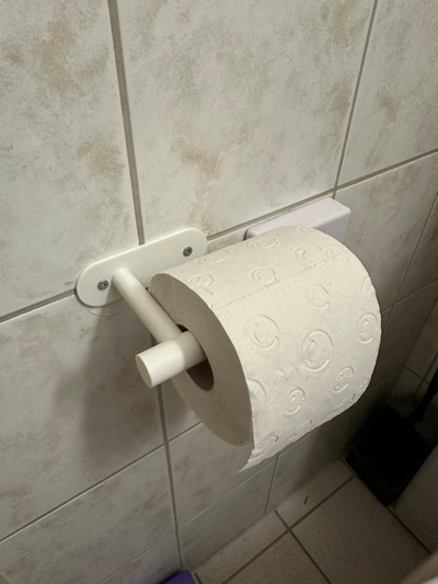 toilet paper holder by fl di household house models wc 3d print model - Mito3D