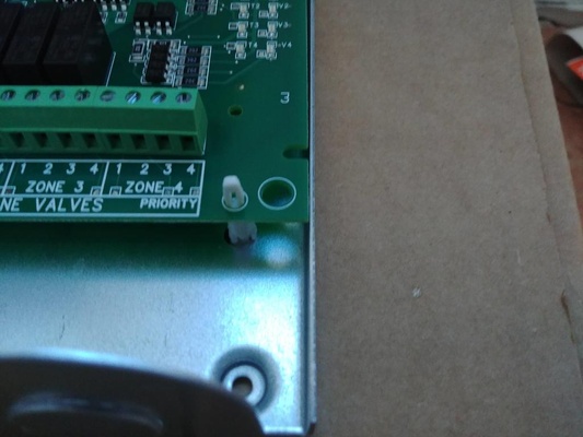 tarjeta circuito impreso punto muerto by hojas pasatiempo bricolaje diy electrónica 3d print model - Mito3D