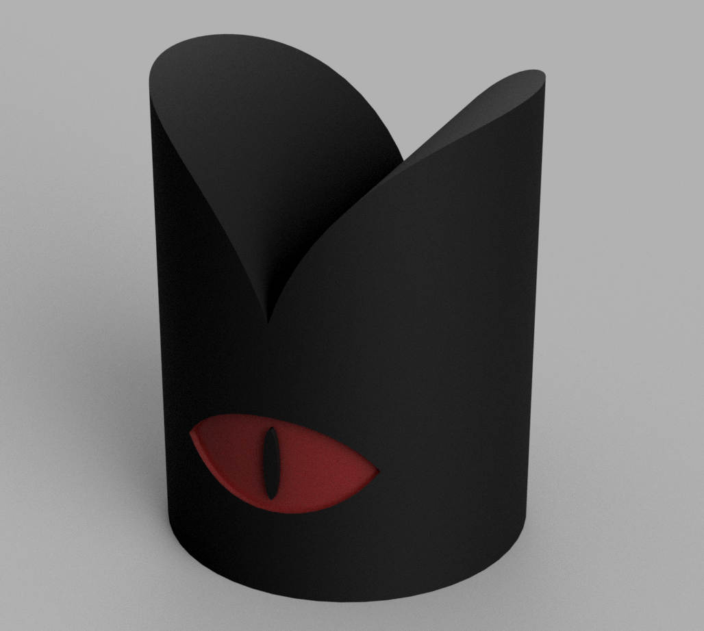 vermelho coroa culto of cordeiro by shinpi adereços cosplays máscaras capacetes cosplay cosplayaccessory cosplayprop chapéu 3D print model - Mito3D