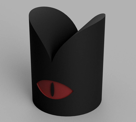 kırmızı taç kült of kuzu by şinpi sahne cosplays maskeler kasklar kostüm oyunu cosplay aksesuar cosplayprop şapkalar 3d print model - Mito3D