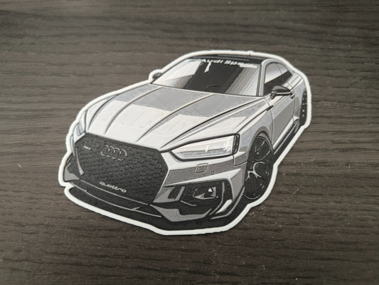 audi rs5 forja chapéus by caçadorabcz arte 2d veículo carro a5 rs quattro 3d print model - Mito3D