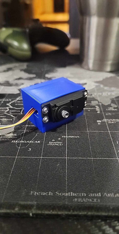 hiper 4x4 deriva camión servo montar by dyha33 pasatiempo bricolaje diy rc 3d print model - Mito3D