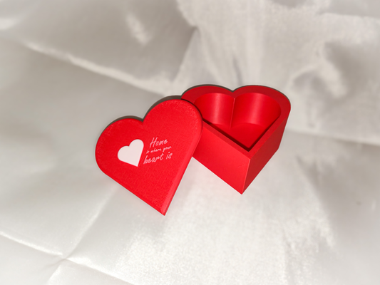 home is heart valentine's day box by jinivus 3d household festivities valentine valentines valentinebox valentineheart valentinesheart container valentinesday valentineday ringbox valentinesdaygift 3d print model - Mito3D