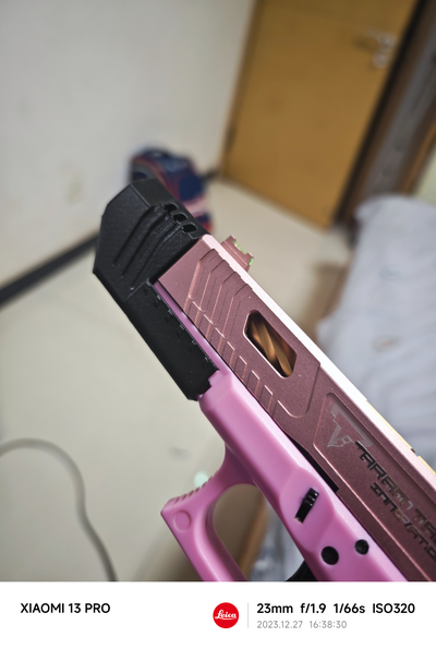 19 airsoft glock gen3 to tti çukur engereği ağızlık dengeleyici by kafiye oyuncaklar oyunlar glock19 tabanca ateşli silah 3d print model - Mito3D