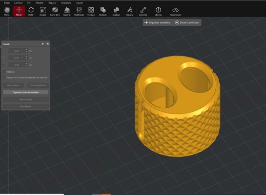 büyük delikler model 2 ek kapak yeniden karıştırılmış by ljhtm javier hernando araçlar organizatörler 3d print model - Mito3D