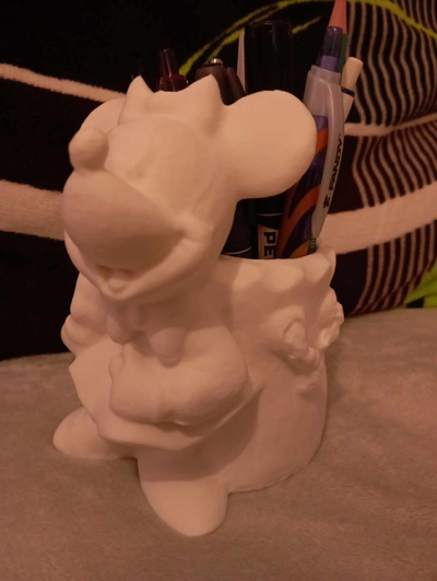 minnie by kusaldavid ev halkı modeller mickey mickeymouse minniemouse kalem kulp destek dolma 3d print model - Mito3D