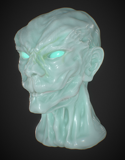 demone statua by orso shan arte sculture mostro 3d print model - Mito3D