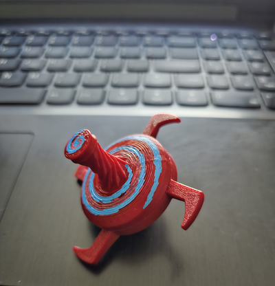 spinner remixed by davidkq7 toys & games toy 3d print model - Mito3D