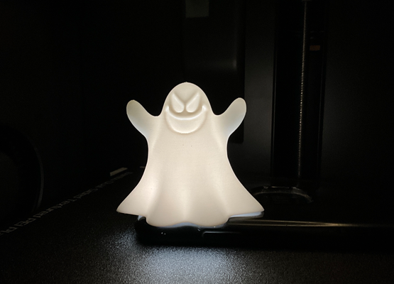 halloween ghost by qjeezy miniatures creatures easy prop seasonal 3d print model - Mito3D