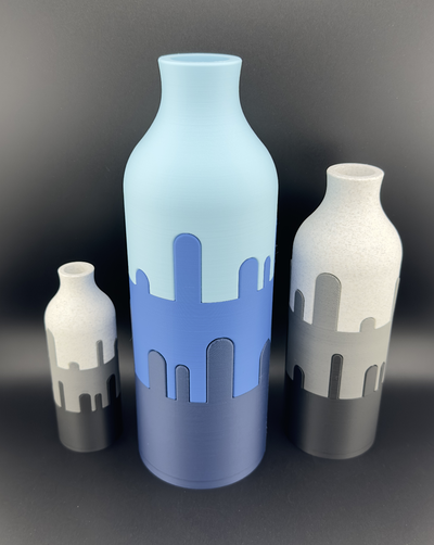 milieu siècle moderne vase by 3dpodesigns art sculptures facile impression 3d print model - Mito3D