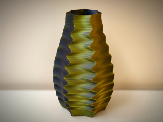 dual modulation vase by archork household decor art silk house ornament no support 3d print model - Mito3D